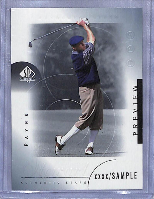 2001 Upper Deck SP Authentic Preview #38 Payne Stewart NM-MT Golf Card  Image 1