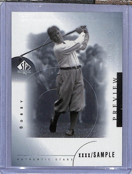2001 Upper Deck SP Authentic Preview #39 Bobby Jones NM-MT Golf Card  Image 1