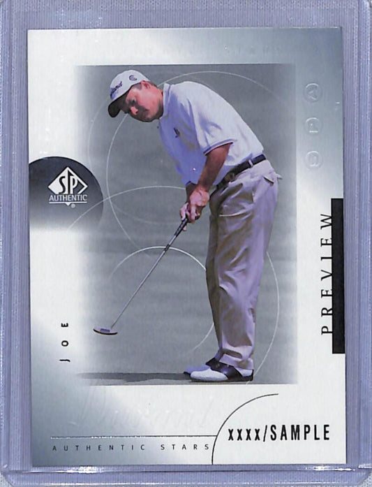 2001 Upper Deck SP Authentic Preview #48 Joe Durant NM-MT Golf Card  Image 1