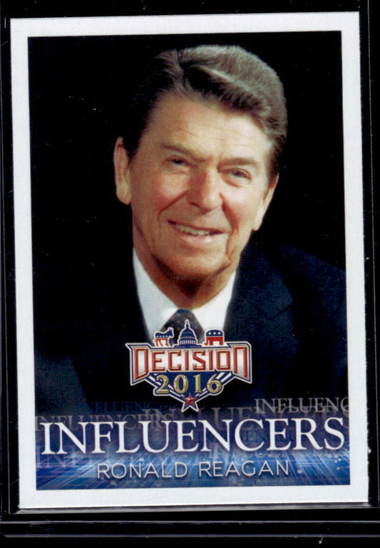 2016 Leaf Decision 2016 #48 Ronald Reagan NM-MT Political Trading Card  Image 1