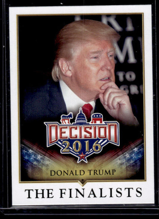 2016 Leaf Decision 2016 #81 Donald Trump NM-MT Political Trading Card  Image 1