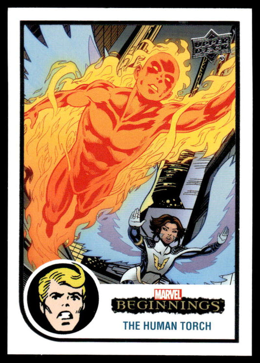 2022 Upper Deck Marvel Beginnings Vol. 2 Series 1 #5 Johnny Storm  NonSport  Image 1