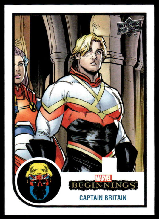 2022 Upper Deck Marvel Beginnings Vol. 2 Series 1 #74 Captain Britain  NonSport  Image 1