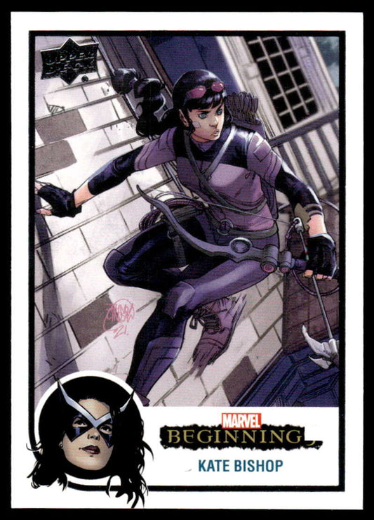 2022 Upper Deck Marvel Beginnings Vol. 2 Series 1 #148 Kate Bishop  NonSport  Image 1