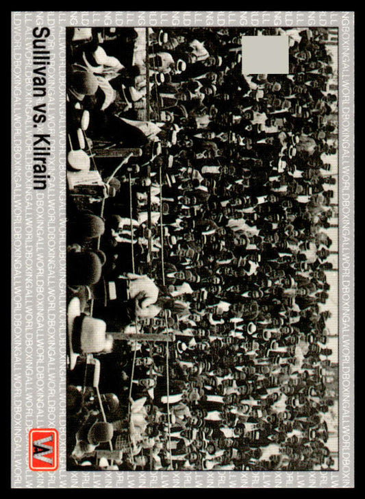 1991 All World #139 Sullivan Vs. Kilrain NM-MT Boxing Card  Image 1