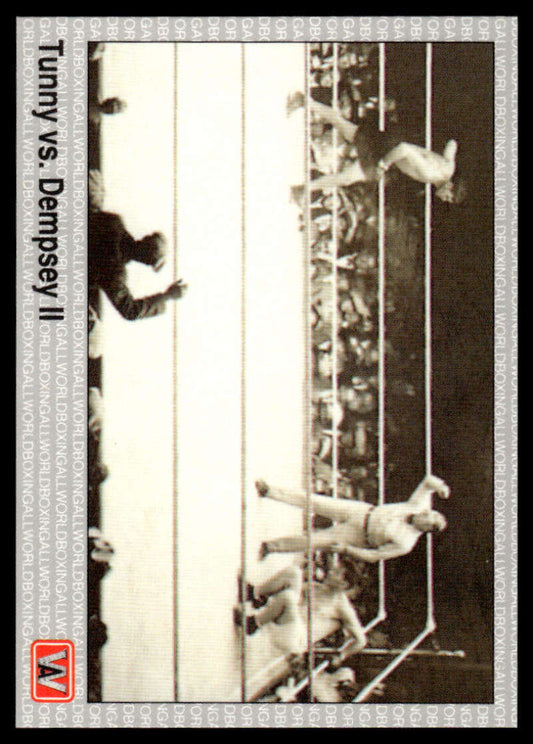 1991 All World #141 Tunney Vs. Dempsey II NM-MT Boxing Card  Image 1
