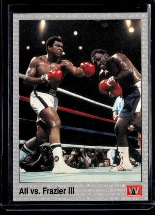 1991 All World #148 Ali Vs. Frazier III NM-MT Boxing Card  Image 1