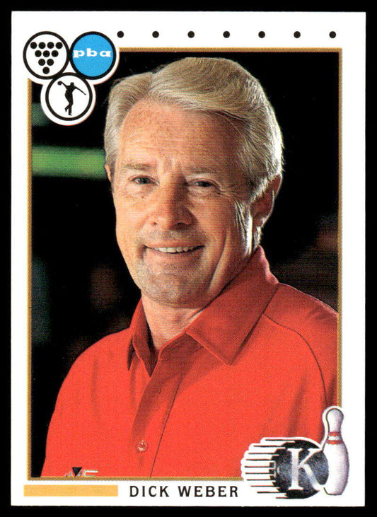 1990 Kingpins #27 Dick Weber NM-MT PBA Bowling Card Image 1