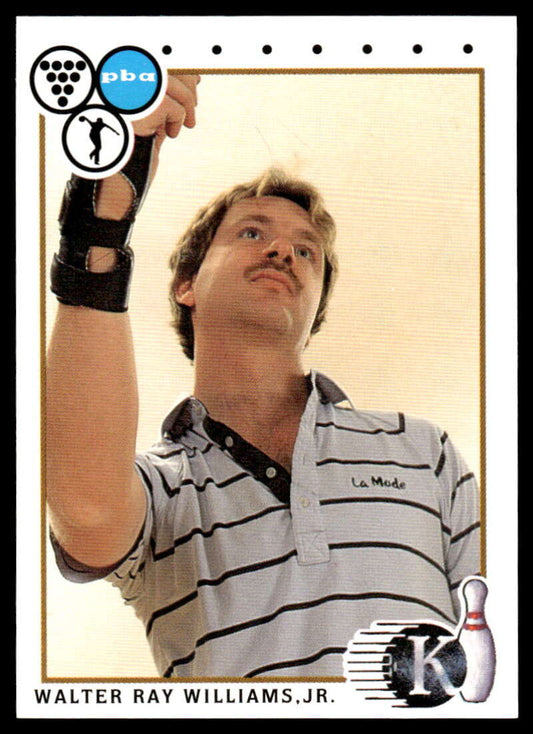 1990 Kingpins #51 Walter Ray Williams, Jr. NM-MT PBA Bowling Card Image 1