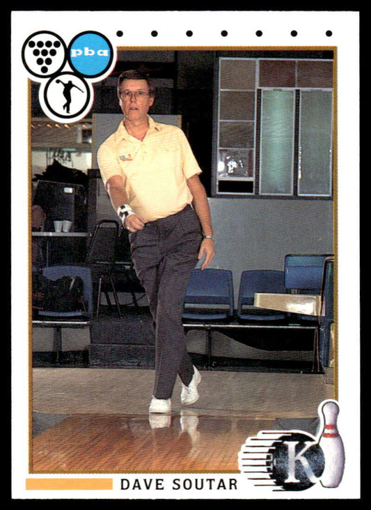 1990 Kingpins #61 Dave Soutar NM-MT PBA Bowling Card Image 1