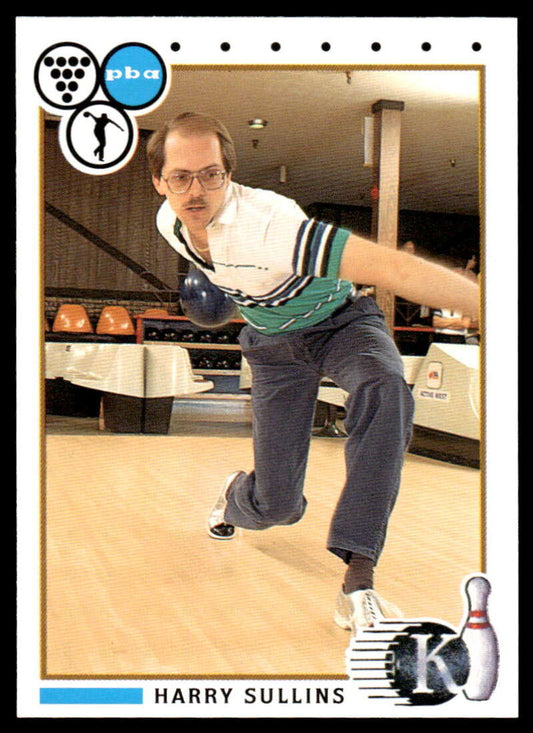 1990 Kingpins #64 Harry Sullins NM-MT PBA Bowling Card Image 1