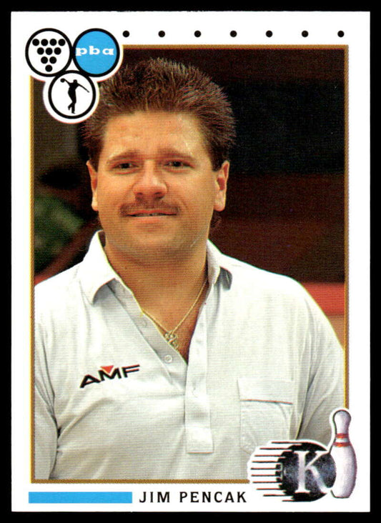 1990 Kingpins #67 Jim Pencak NM-MT PBA Bowling Card Image 1