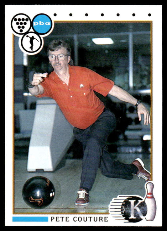 1990 Kingpins #74 Pete Couture NM-MT PBA Bowling Card Image 1