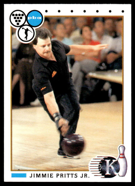 1990 Kingpins #85 Jimmie Pritts Jr. NM-MT PBA Bowling Card Image 1