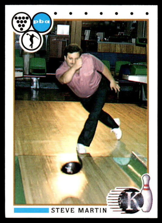 1990 Kingpins #94 Steve Martin NM-MT PBA Bowling Card Image 1
