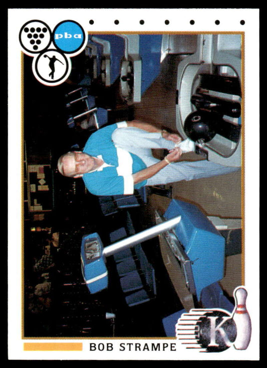 1990 Kingpins #95 Bob Strampe NM-MT PBA Bowling Card Image 1