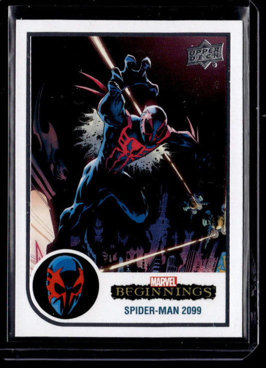 2022 Upper Deck Marvel Beginnings Vol. 2 Series 1 #131 Spider-Man 2099 NM-MT NonSport Card Image 1