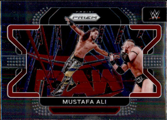 2022 Panini Prizm WWE # 8 Mustafa Ali   SmackDown Image 1