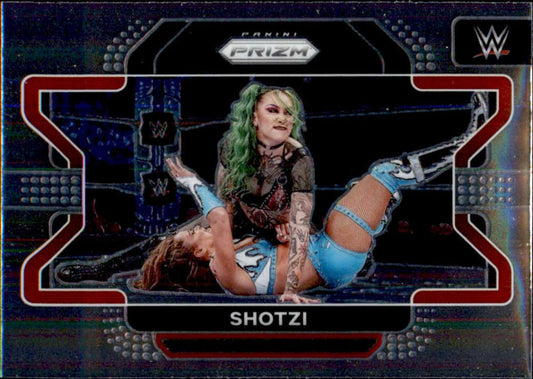 2022 Panini Prizm WWE # 12 Shotzi   SmackDown Image 1