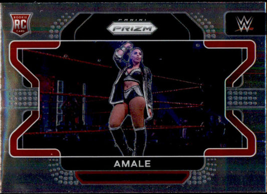 2022 Panini Prizm WWE # 54 Amale   NXT UK Image 1