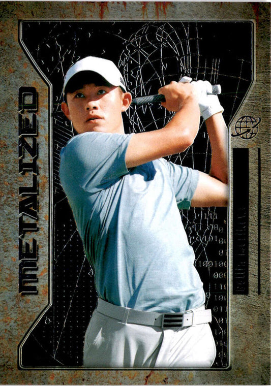 2021 Skybox Metal Universe Champions NM-MT #130 Collin Morikawa Metalized RC Golf Card Image 1