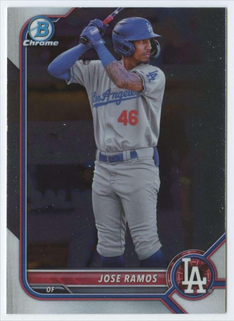 2022 Bowman Chrome Prospects #BCP-228 Jose Ramos NM-MT Los Angeles Dodgers Baseball Card Image 1
