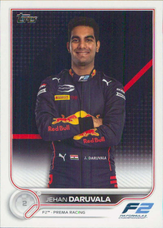 2022 Topps Formula 1 #78 Jehan Daruvala NM-MT Racing Card  Image 1
