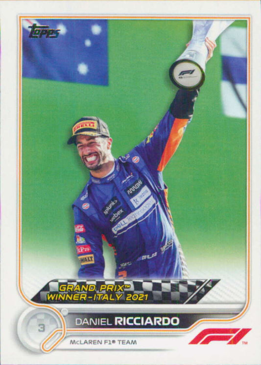 2022 Topps Formula 1 #164 Daniel Ricciardo NM-MT Racing Card  Image 1