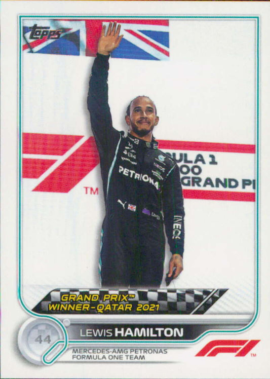 2022 Topps Formula 1 #170 Lewis Hamilton NM-MT Racing Card  Image 1