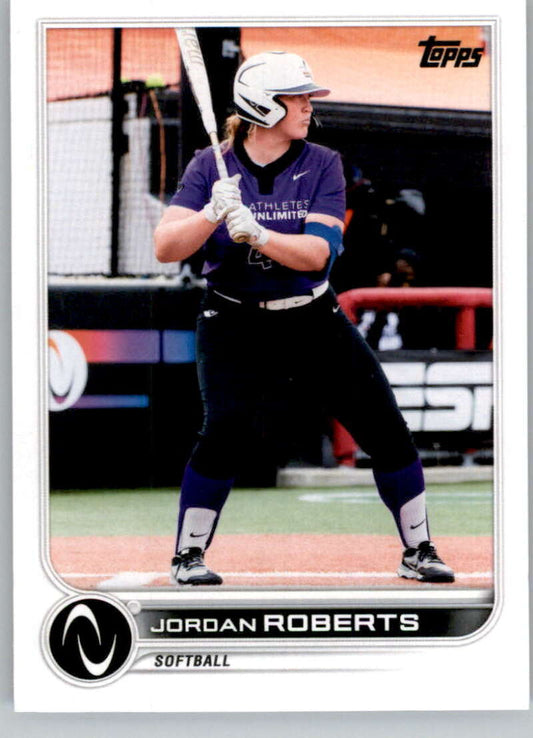 2023 Topps Athletes Unlimited All Sports  16 Jordan Roberts Softball  Image 1