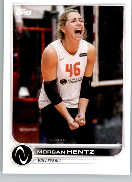 2023 Topps Athletes Unlimited All Sports  125 Morgan Hentz Volleyball Card Image 1