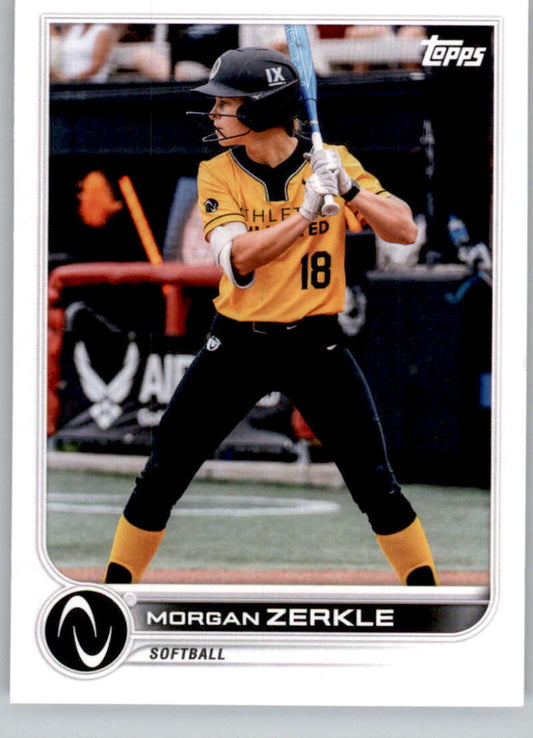 2023 Topps Athletes Unlimited All Sports  167 Morgan Zerkle Softball Image 1