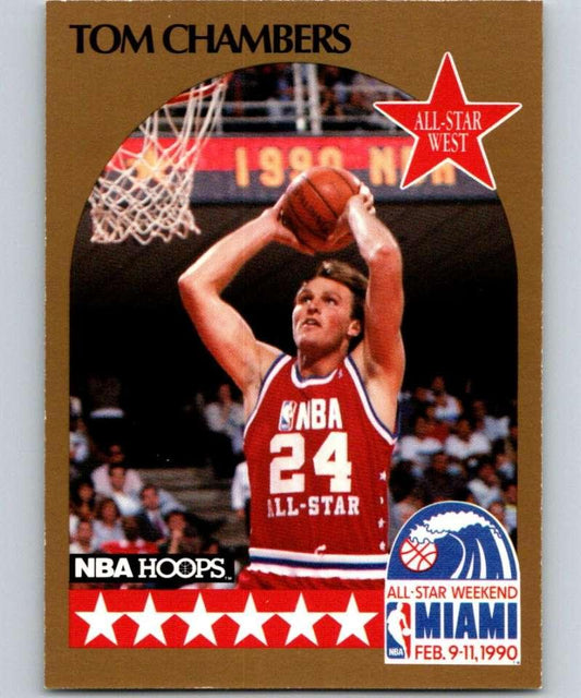 1990-91 Hoops #15 Tom Chambers AS NM-MT SP Phoenix Suns Basketball Card - TradingCardsMarketplace.com