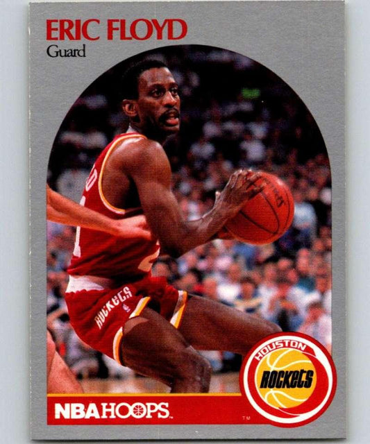 1990-91 Hoops #124 Sleepy Floyd NM-MT Houston Rockets Basketball Card - TradingCardsMarketplace.com