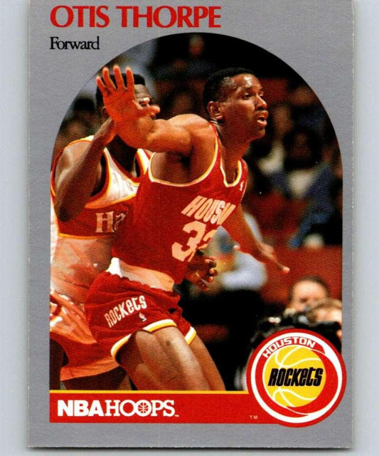 1990-91 Hoops #129 Otis Thorpe NM-MT Houston Rockets Basketball Card - TradingCardsMarketplace.com