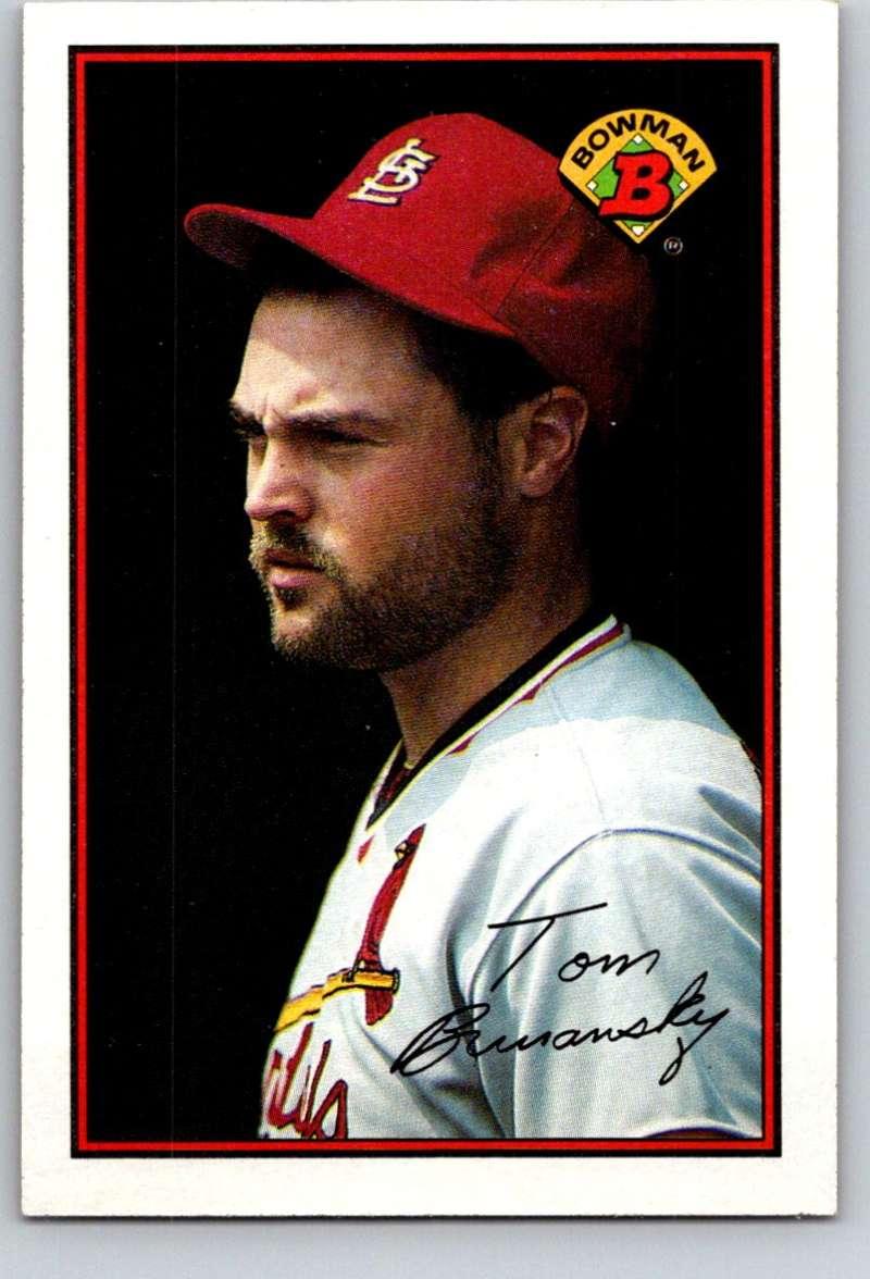 1989 Bowman #444 Tom Brunansky NM-MT St. Louis Cardinals Baseball Card Image 1