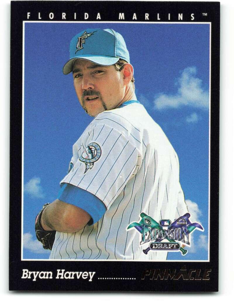 1993 Pinnacle #235 Bryan Harvey NM-MT Florida Marlins Baseball Card Image 1