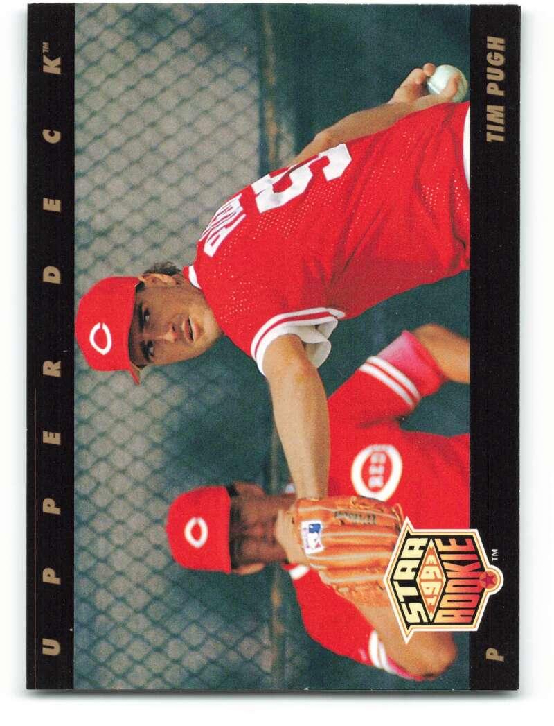 1993 Upper Deck #26 Tim Pugh VG RC Rookie Cincinnati Reds Baseball Card Image 1